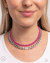 Load image into Gallery viewer, Paparazzi - Exaggerated Effort - Pink Necklace