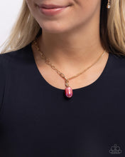 Load image into Gallery viewer, Paparazzi - Polished Passage - Red Necklace