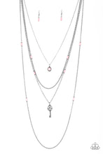Load image into Gallery viewer, Paparazzi - Key Keynote - Pink Necklace