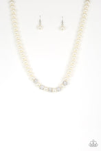 Load image into Gallery viewer, Paparazzi - Posh Boss - White Necklace