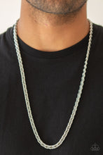 Load image into Gallery viewer, Paparazzi - Go Down Fighting - Silver Necklace