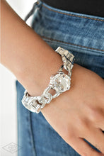 Load image into Gallery viewer, Paparazzi -Light Up The Room - White Bracelet