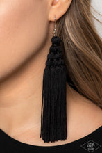 Load image into Gallery viewer, Paparazzi - Magic Carpet Ride - Black Earring