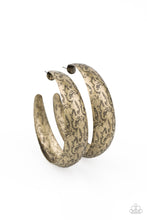 Load image into Gallery viewer, Paparazzi - Sahara Sandstorm - Brass Earrings