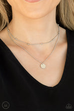 Load image into Gallery viewer, Paparazzi - Modestly Minimalist - Silver Necklace