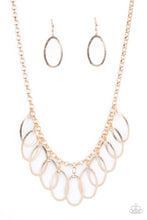 Load image into Gallery viewer, Paparazzi - Double OVAL-time - Gold Necklace