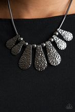 Load image into Gallery viewer, Paparazzi - Gallery Goddess - Black Necklace