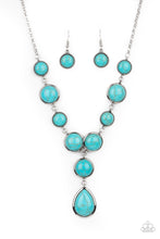 Load image into Gallery viewer, Paparazzi - Terrestrial Trailblazer - Blue Necklace