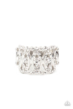 Load image into Gallery viewer, Paparazzi - OVAL-Ruled - White Ring