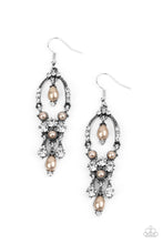 Load image into Gallery viewer, Paparazzi - Back In The Spotlight - Brown Earrings