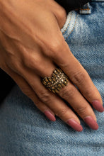 Load image into Gallery viewer, Paparazzi - Urban Empire - Brass Ring