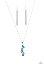 Load image into Gallery viewer, Paparazzi - Classically Clustered - Blue Necklace