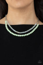 Load image into Gallery viewer, Paparazzi - Parisian Princess - Green Necklace