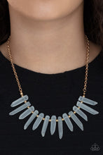Load image into Gallery viewer, Paparazzi - Ice Age Intensity - Gold Necklace