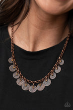 Load image into Gallery viewer, Paparazzi - Delightfully Dappled - Copper Necklace