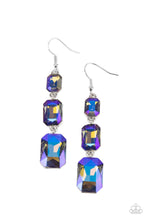 Load image into Gallery viewer, Paparazzi - Cosmic Red Carpet - Blue Earrings