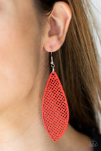 Load image into Gallery viewer, Paparazzi - Surf Scene - Red Earrings