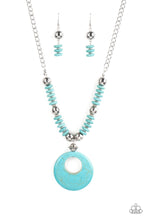Load image into Gallery viewer, Paparazzi - Oasis Goddess - Blue Necklace
