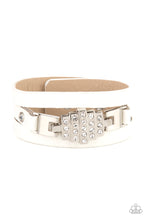 Load image into Gallery viewer, Paparazzi - Ultra Urban - White Bracelet