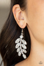 Load image into Gallery viewer, Paparazzi - Ice Garden Gala - White Earrings