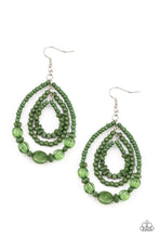 Load image into Gallery viewer, Paparazzi - Prana Party - Green Earring
