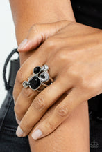 Load image into Gallery viewer, Paparazzi - Demandingly Duchess - Black Ring