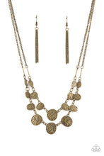 Load image into Gallery viewer, Paparazzi - Pebble Me Pretty - Brass Necklace