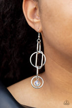 Load image into Gallery viewer, Paparazzi -Park Avenue Princess - White Earrings