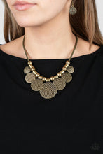 Load image into Gallery viewer, Paparazzi - Indigenously Urban - Brass Necklace