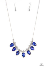 Load image into Gallery viewer, Paparazzi - Crown Jewel Couture - Blue Necklace