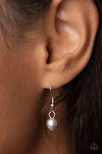 Load image into Gallery viewer, Paparazzi - Drip Drop Dazzle - Silver Necklace