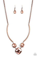 Load image into Gallery viewer, Paparazzi - Divine IRIDESCENCE - Copper Necklace