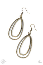 Load image into Gallery viewer, Paparazzi - Lend Me Your Lasso - Brass Earrings