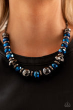 Load image into Gallery viewer, Paparazzi - Interstellar Influencer - Blue Necklace