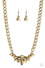 Load image into Gallery viewer, Paparazzi - Come at Me - Brass Necklace