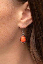 Load image into Gallery viewer, Paparazzi - Mediterranean Mystery - Orange Necklace