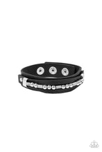 Load image into Gallery viewer, Paparazzi - Easy on the Hardware - Black Bracelet