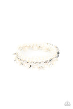 Load image into Gallery viewer, Paparazzi - Shoreside Soiree - White Bracelet