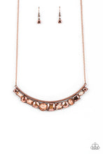 Load image into Gallery viewer, Paparazzi - The Only SMOKE-SHOW in Town - Copper Necklace