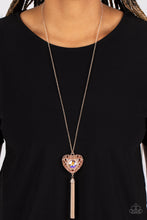 Load image into Gallery viewer, Paparazzi - Prismatic Passion - Gold Necklace
