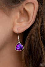 Load image into Gallery viewer, Paparazzi - Glittering Geometrics - Purple Necklace