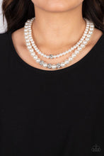 Load image into Gallery viewer, Paparazzi - Brilliant Ballerina - White Necklace