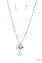 Load image into Gallery viewer, Paparazzi - Priceless Plan - Blue Necklace