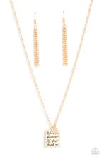 Load image into Gallery viewer, Paparazzi - Divine Devotion - Gold Necklace