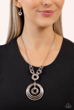 Load image into Gallery viewer, Paparazzi - High HOOPS - Silver Necklace