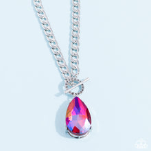 Load image into Gallery viewer, Paparazzi - Edgy Exaggeration - Pink Necklace