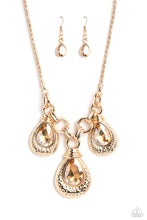 Load image into Gallery viewer, Paparazzi - Built Beacon - Gold Necklace