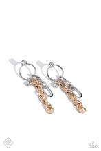 Load image into Gallery viewer, Paparazzi - Two-Tone Trendsetter - Multi Earrings