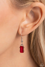 Load image into Gallery viewer, Paparazzi - Elite Emeralds - Red Necklace