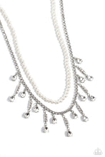Load image into Gallery viewer, Paparazzi - Lessons in Luxury - White Necklace